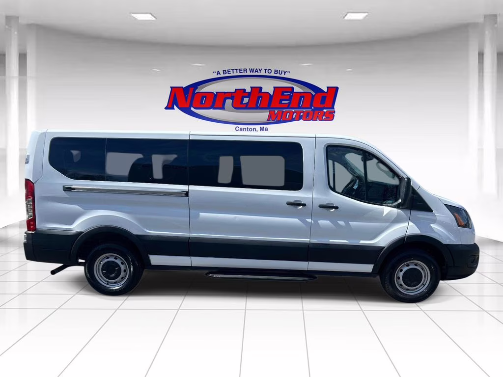 2023 Oxford White Ford Transit-350 XL RWD Crossover