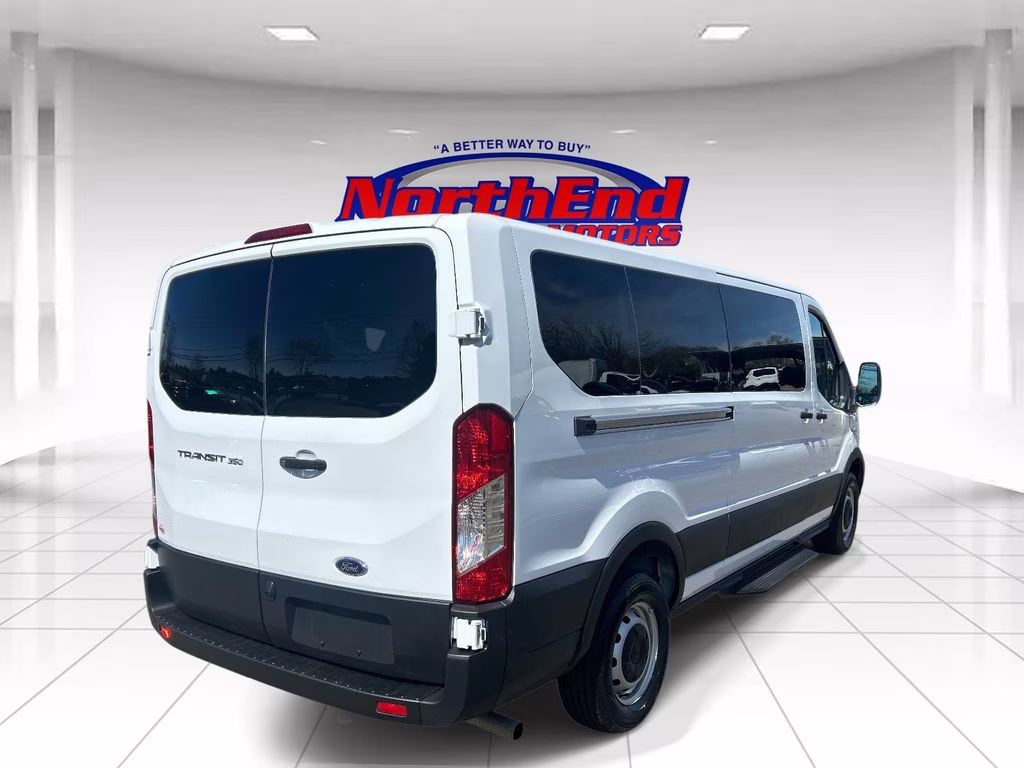 2023 Oxford White Ford Transit-350 XL RWD Crossover
