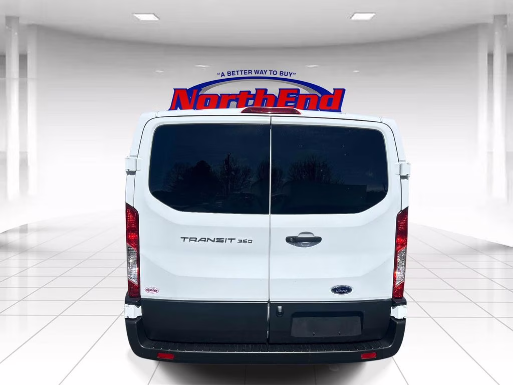 2023 Oxford White Ford Transit-350 XL RWD Crossover