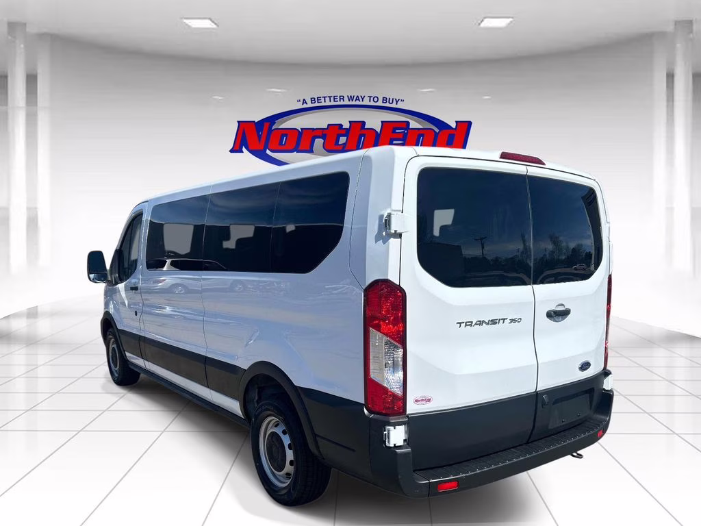 2023 Oxford White Ford Transit-350 XL RWD Crossover