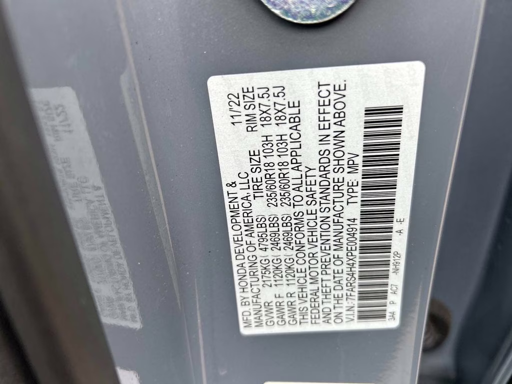 2023 Gray Honda CR-V EX AWD SUV