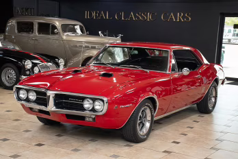 1967 Regimental Red Pontiac Firebird Coupe Coupe