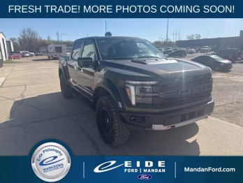 2024 Shelter Green Ford F-150 Raptor 4X4 Truck