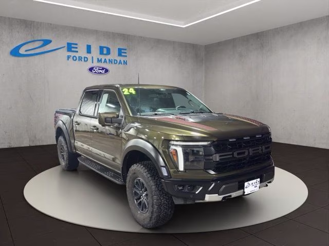 2024 Shelter Green Ford F-150 Raptor 4X4 Truck