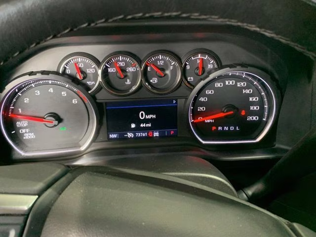 2020 Black Chevrolet Silverado 1500 LT Trail Boss 4X4 Truck
