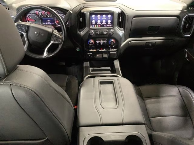 2020 Black Chevrolet Silverado 1500 LT Trail Boss 4X4 Truck