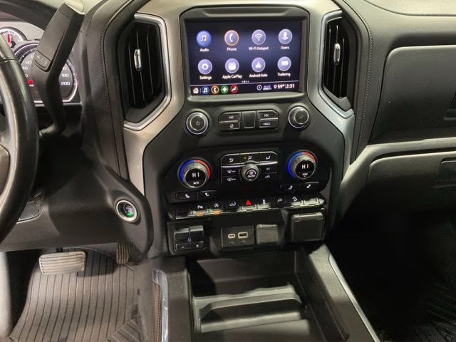 2020 Black Chevrolet Silverado 1500 LT Trail Boss 4X4 Truck