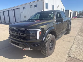 2024 Shelter Green Ford F-150 Raptor 4X4 Truck
