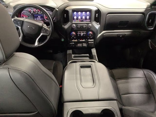 2020 Black Chevrolet Silverado 1500 LT Trail Boss 4X4 Truck