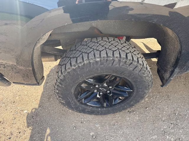 2020 Black Chevrolet Silverado 1500 LT Trail Boss 4X4 Truck