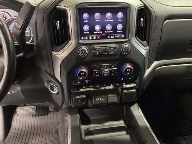 2020 Black Chevrolet Silverado 1500 LT Trail Boss 4X4 Truck