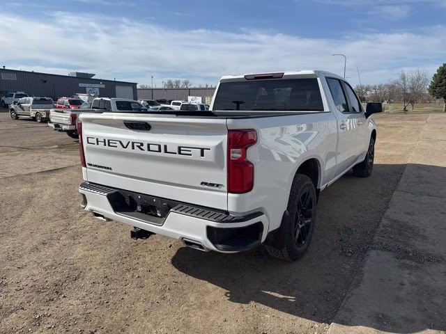 2024 Summit White Chevrolet Silverado 1500 RST 4X4 Truck