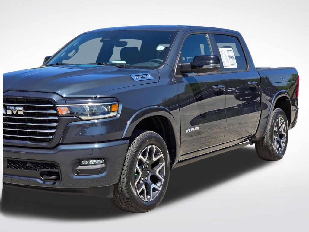 2026 Forged Blue Metallic Ram 1500 Laramie 4X4 Truck