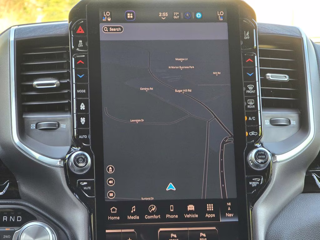 2026 Forged Blue Metallic Ram 1500 Laramie 4X4 Truck