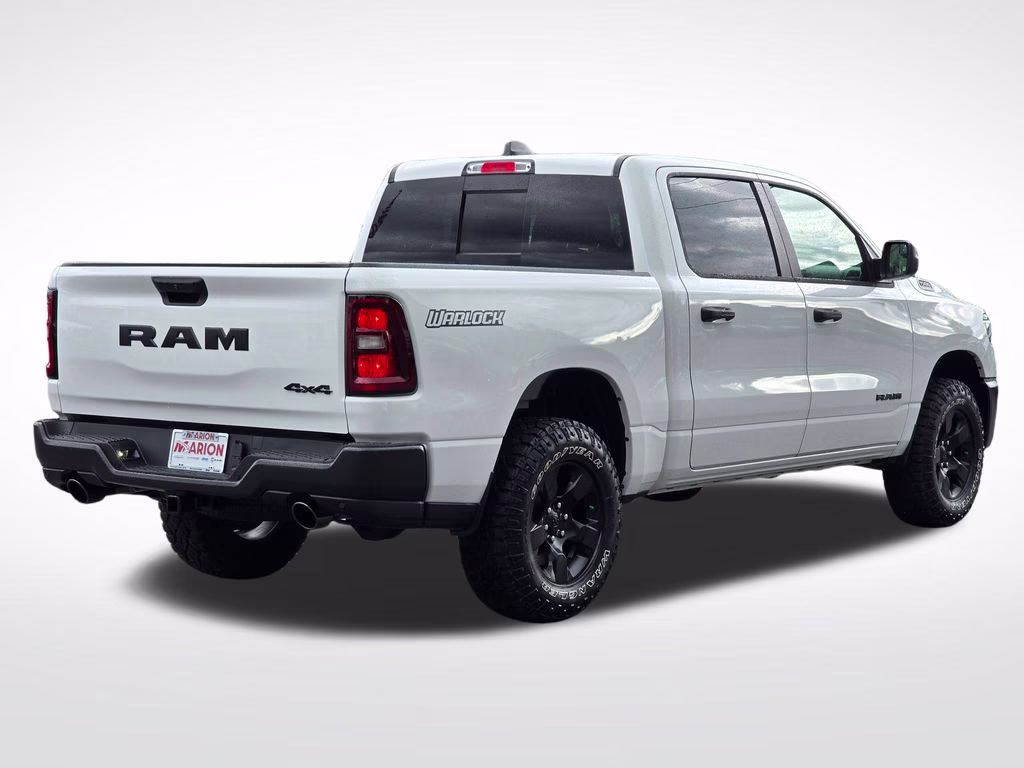 2026 Bright White Clearcoat Ram 1500 Warlock 4X4 Truck