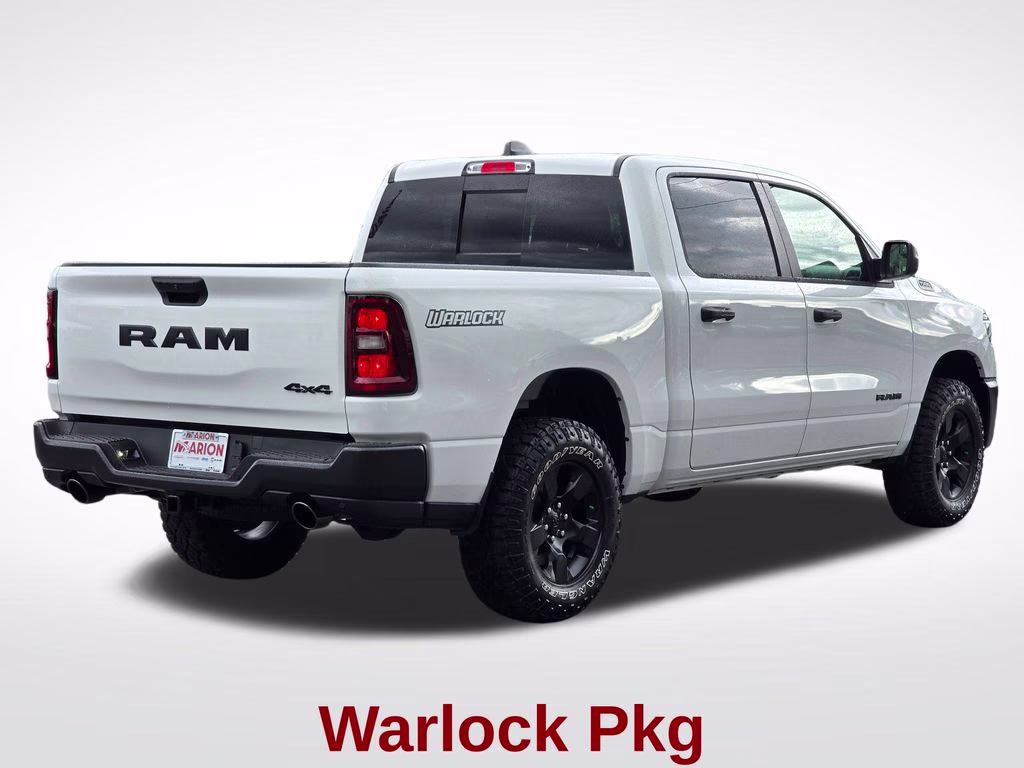 2026 Bright White Clearcoat Ram 1500 Warlock 4X4 Truck