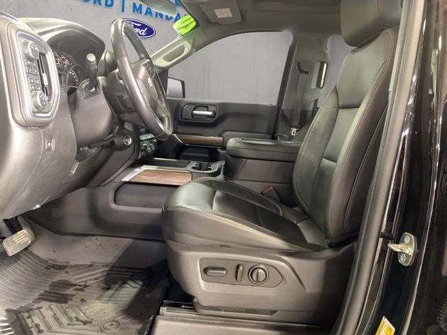 2020 Black Chevrolet Silverado 1500 LT Trail Boss 4X4 Truck