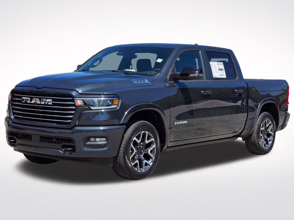 2026 Forged Blue Metallic Ram 1500 Laramie 4X4 Truck
