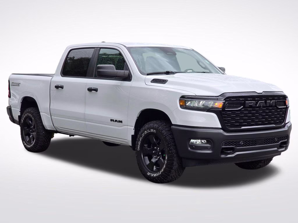 2026 Bright White Clearcoat Ram 1500 Warlock 4X4 Truck