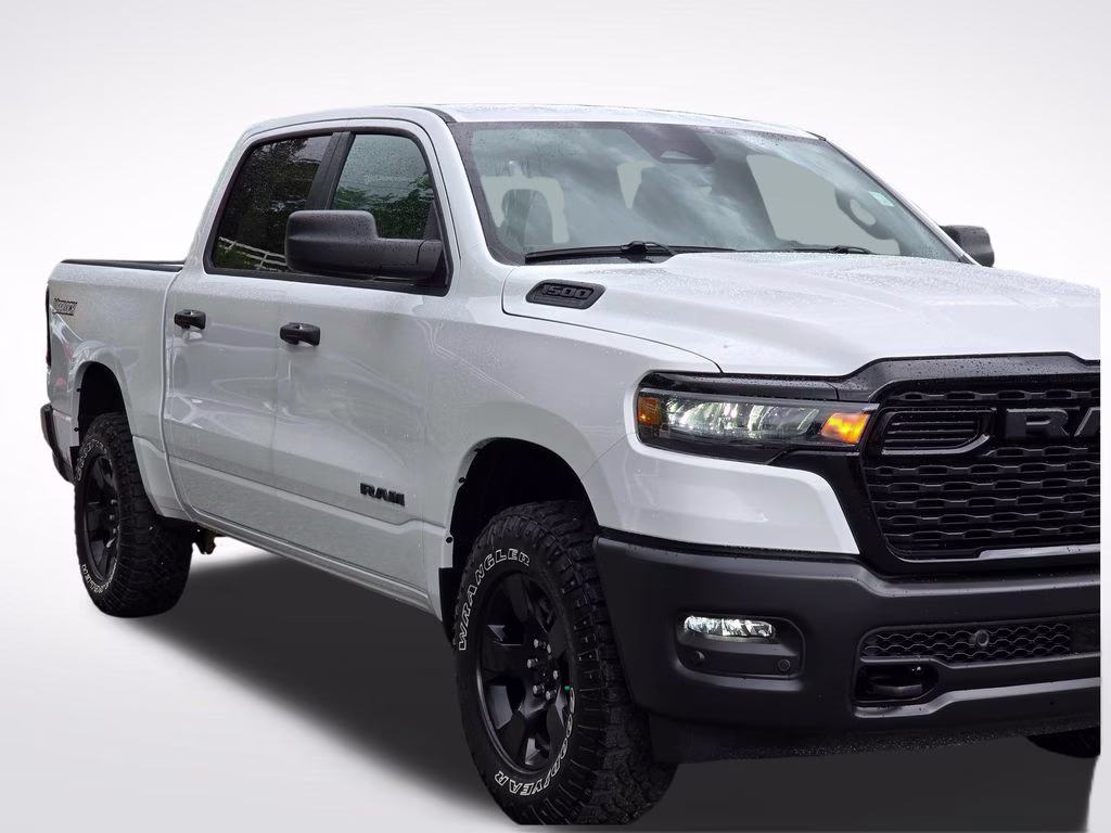 2026 Bright White Clearcoat Ram 1500 Warlock 4X4 Truck