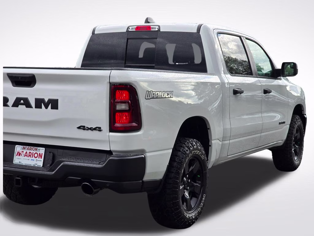 2026 Bright White Clearcoat Ram 1500 Warlock 4X4 Truck