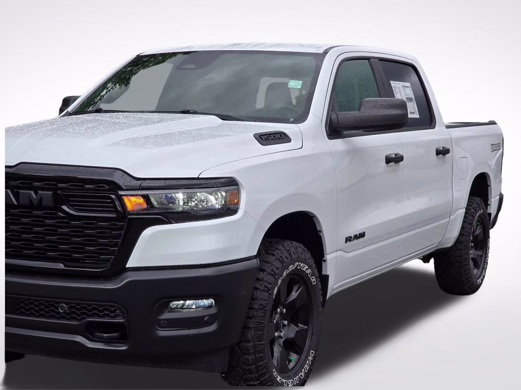 2026 Bright White Clearcoat Ram 1500 Warlock 4X4 Truck