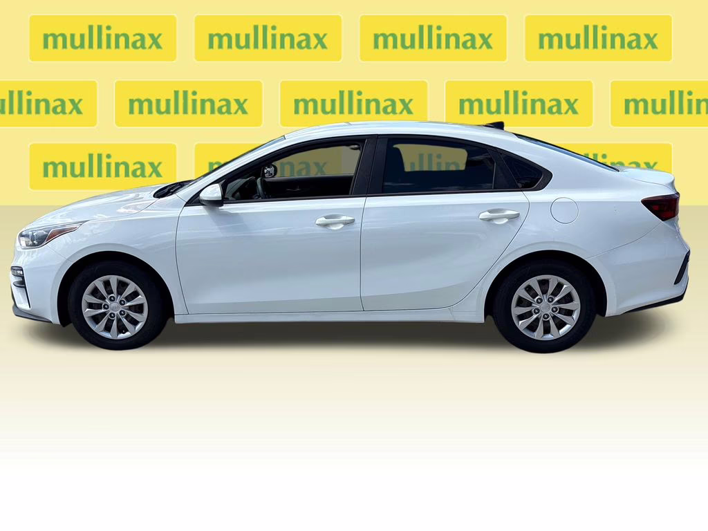 2021 Clear White Kia Forte FE FWD Sedan
