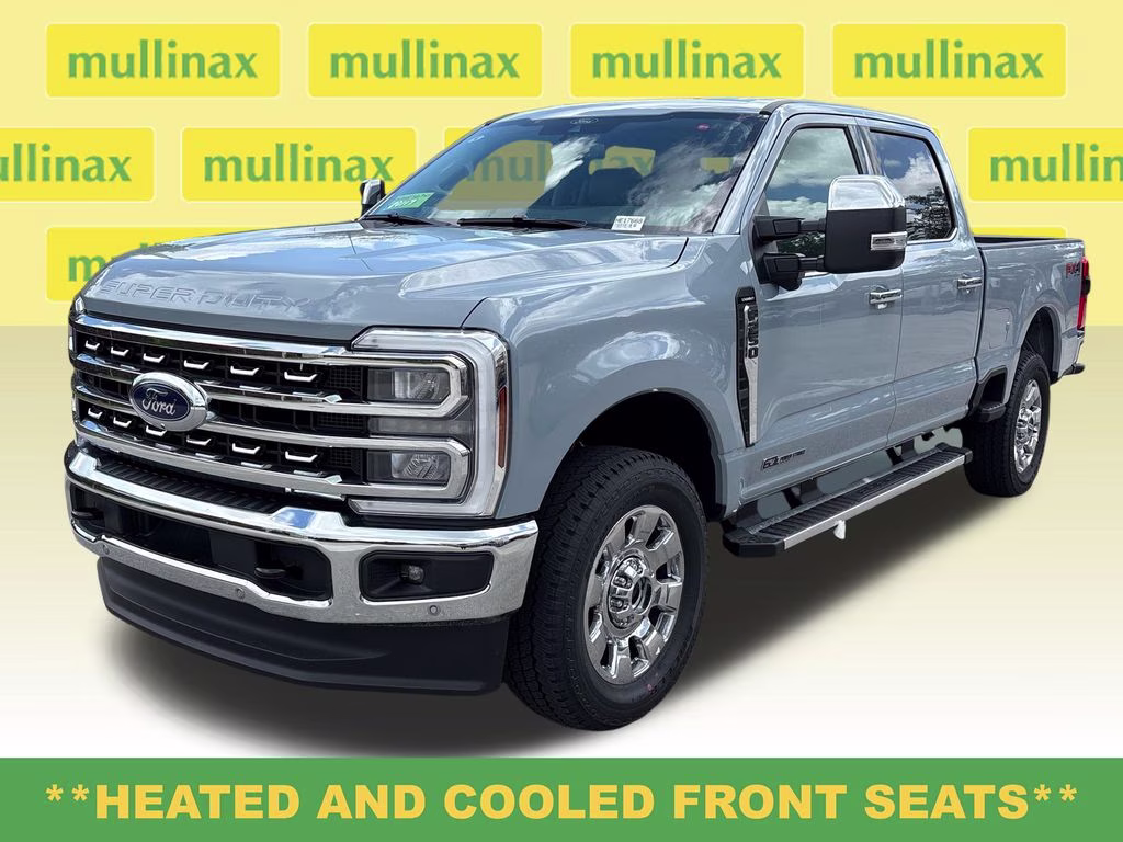 2026 Glacier Gray Metallic Tri-Coat Ford Super Duty F-250 SRW Lariat 4X4 Truck