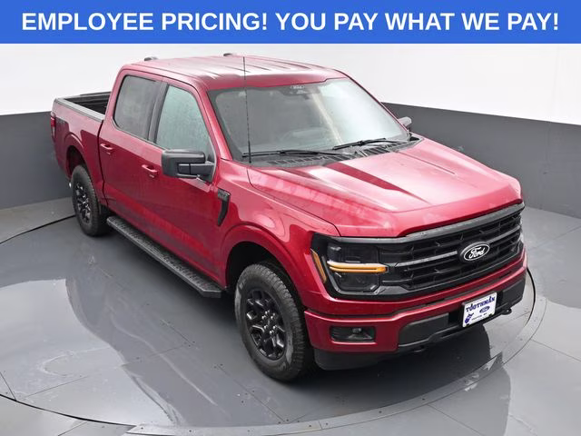 2026 Ruby Red Metallic Ford F-150 XLT 4X4 Truck