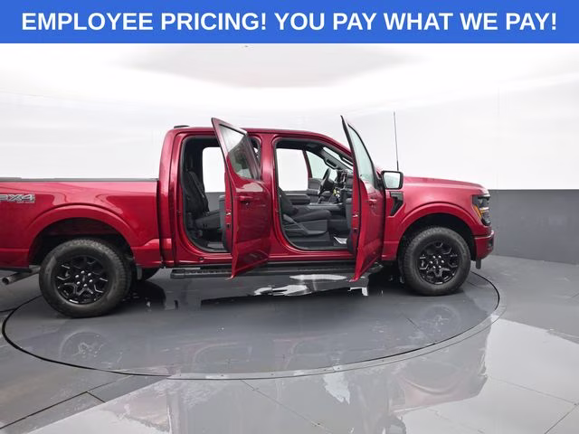 2026 Ruby Red Metallic Ford F-150 XLT 4X4 Truck