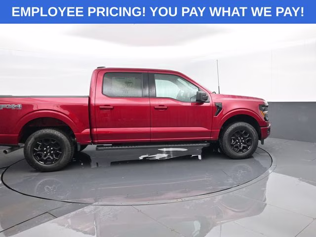 2026 Ruby Red Metallic Ford F-150 XLT 4X4 Truck