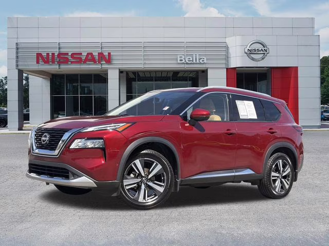 2022 Scarlet Ember Tintcoat Nissan Rogue Platinum FWD SUV