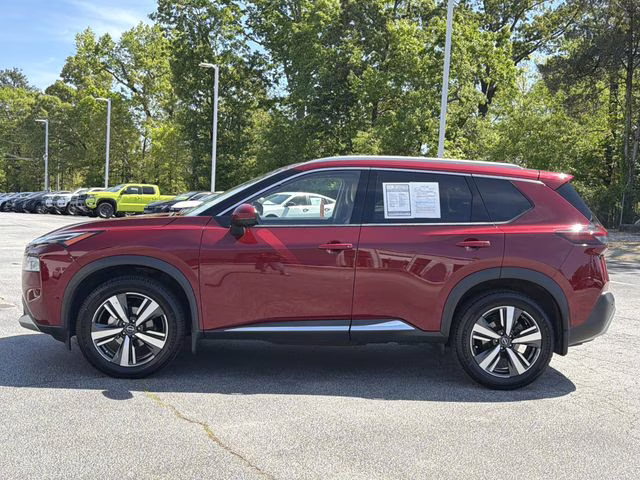 2022 Scarlet Ember Tintcoat Nissan Rogue Platinum FWD SUV