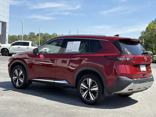 2022 Scarlet Ember Tintcoat Nissan Rogue Platinum FWD SUV