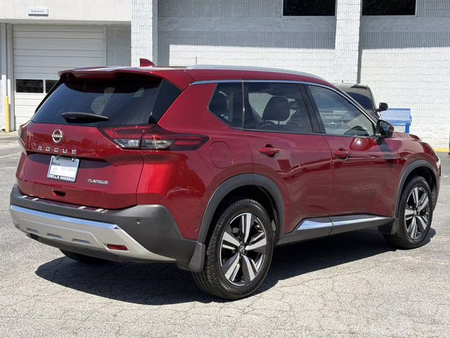 2022 Scarlet Ember Tintcoat Nissan Rogue Platinum FWD SUV