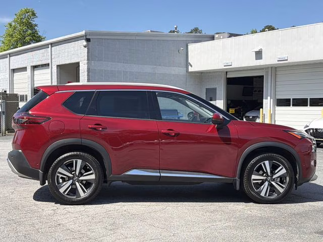 2022 Scarlet Ember Tintcoat Nissan Rogue Platinum FWD SUV