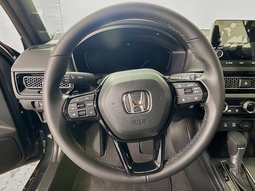 2026 Meteorite Gray Metallic Honda Civic Sport FWD Hatchback