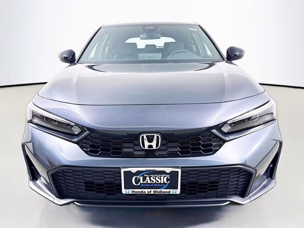 2026 Meteorite Gray Metallic Honda Civic Sport FWD Hatchback