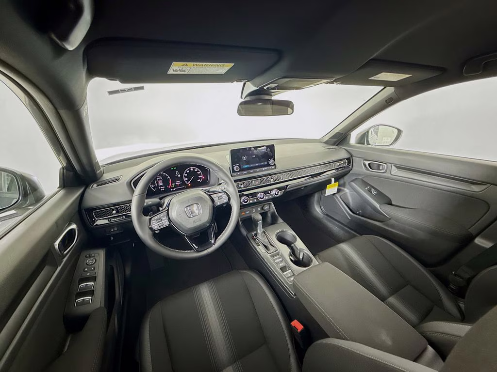 2026 Meteorite Gray Metallic Honda Civic Sport FWD Hatchback