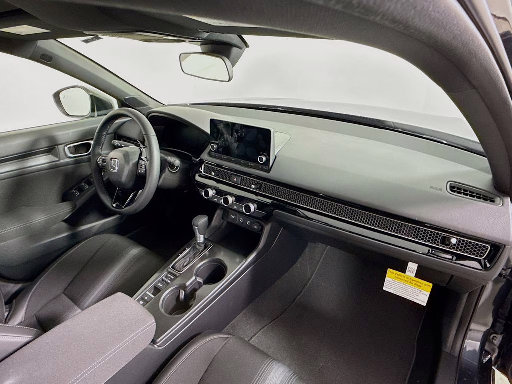 2026 Meteorite Gray Metallic Honda Civic Sport FWD Hatchback
