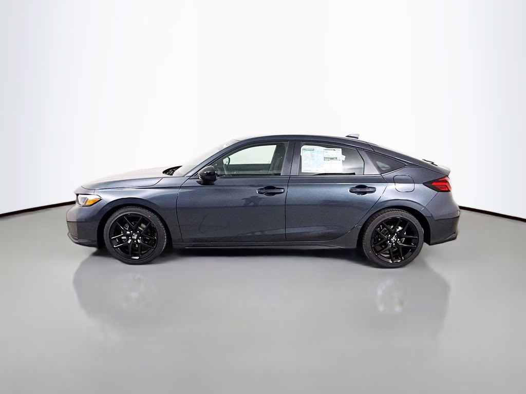 2026 Meteorite Gray Metallic Honda Civic Sport FWD Hatchback