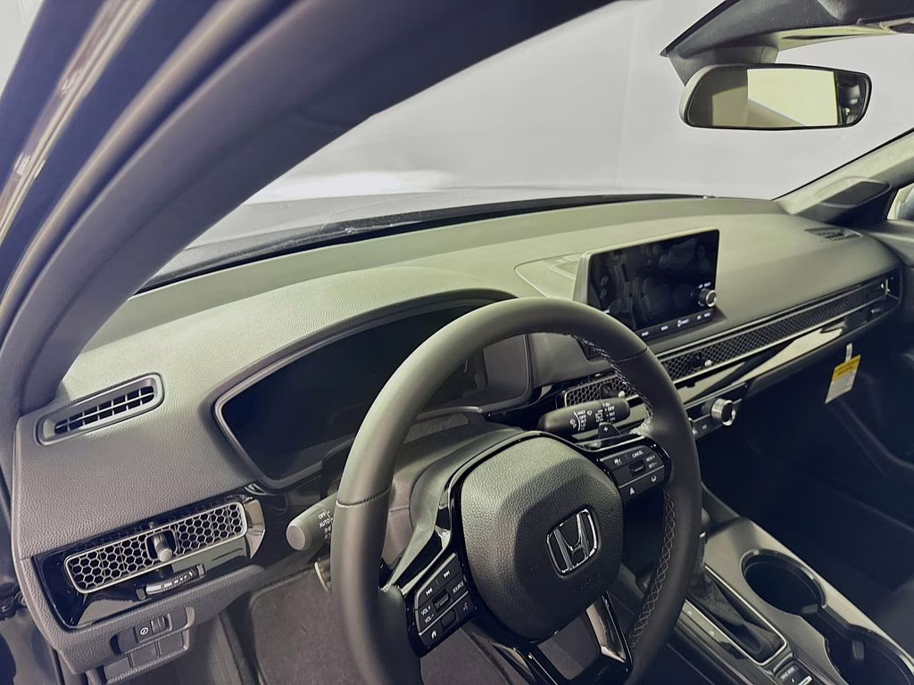 2026 Meteorite Gray Metallic Honda Civic Sport FWD Hatchback