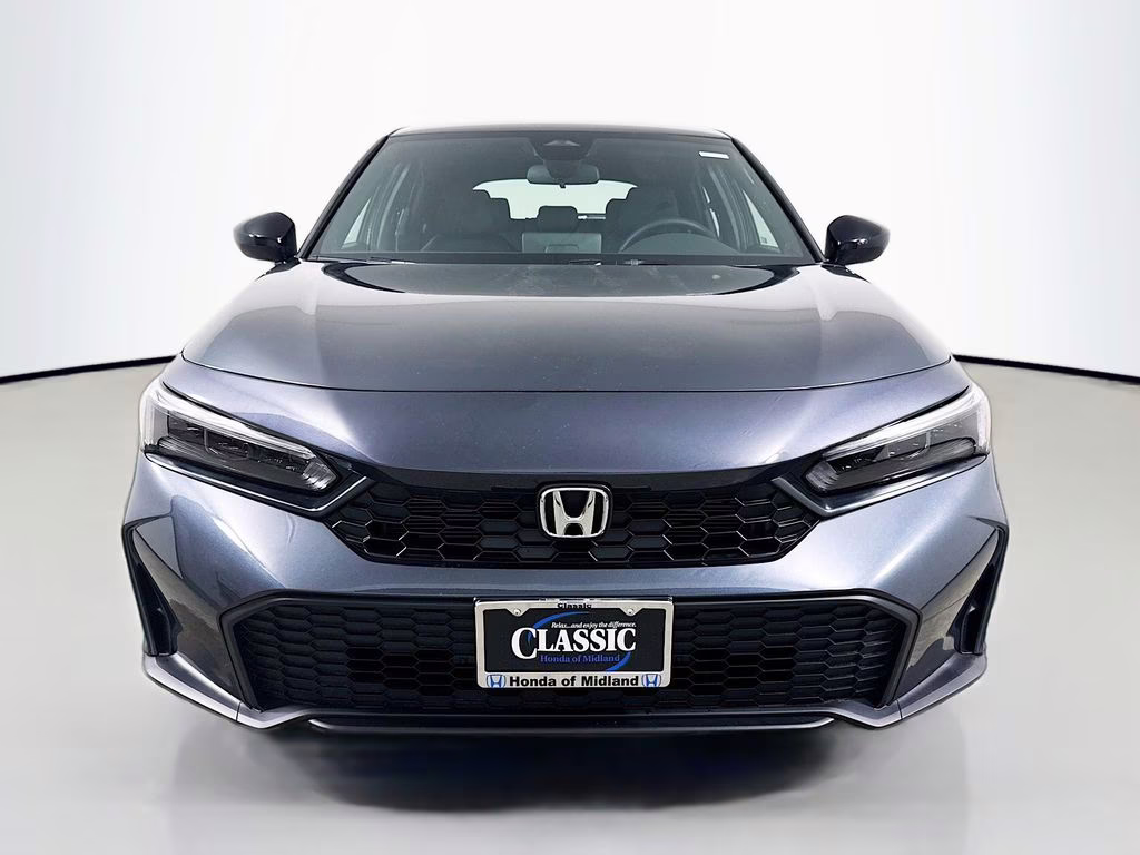 2026 Meteorite Gray Metallic Honda Civic Sport FWD Hatchback
