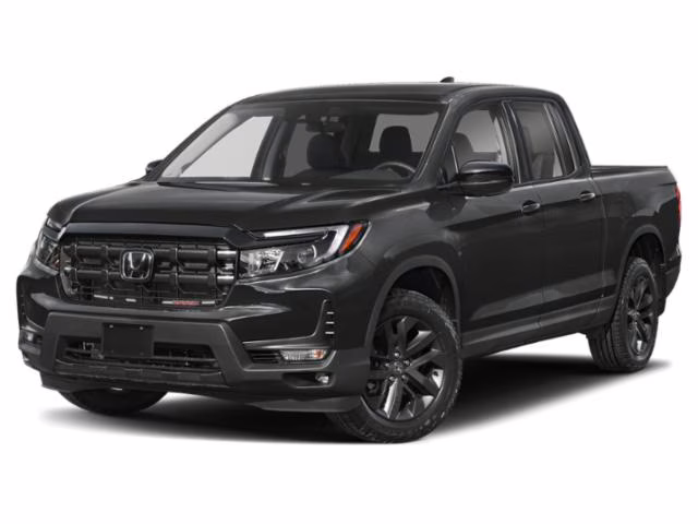 2026 Crystal Black Pearl Honda Ridgeline Sport AWD Truck
