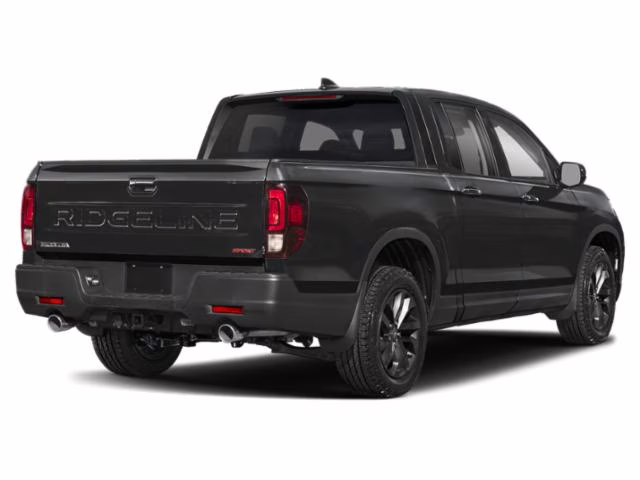 2026 Crystal Black Pearl Honda Ridgeline Sport AWD Truck