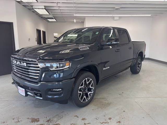 2026 Forged Blue Metallic Ram 1500 Laramie 4X4 Truck