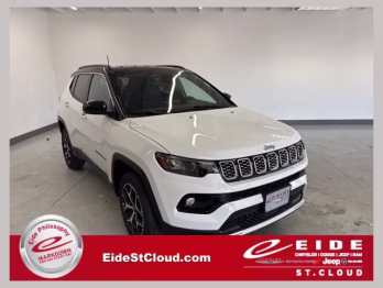 2026 Bright White Clearcoat Jeep Compass Limited 4X4 SUV