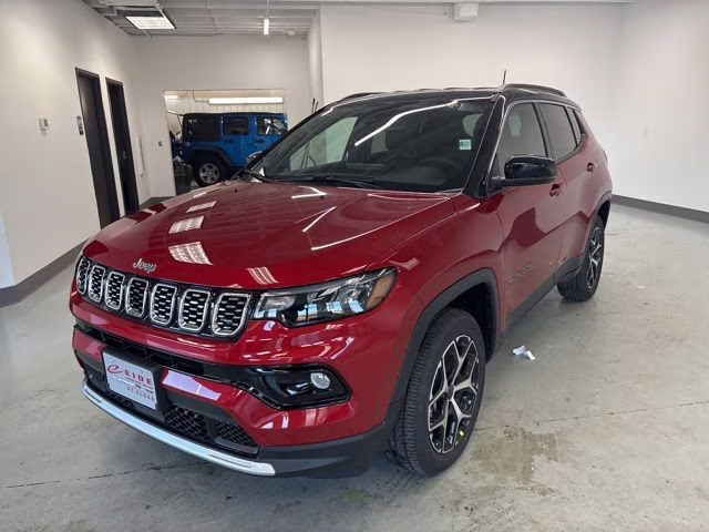 2026 Red Hot Pearlcoat Jeep Compass Limited 4X4 SUV