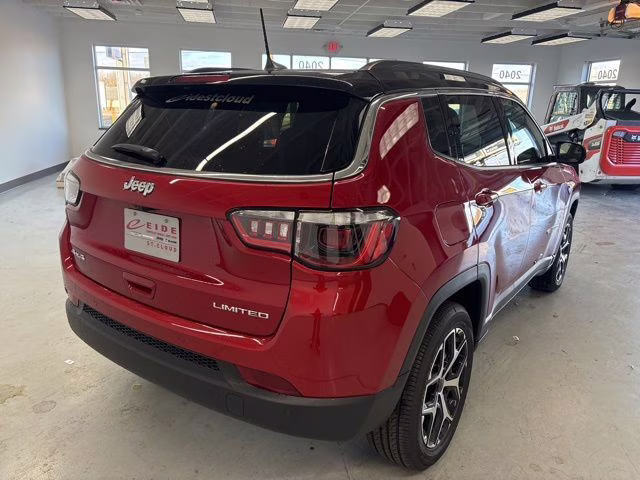 2026 Red Hot Pearlcoat Jeep Compass Limited 4X4 SUV