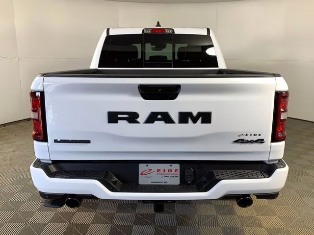2026 Bright White Clearcoat Ram 1500 Laramie Night Edition 4X4 Truck